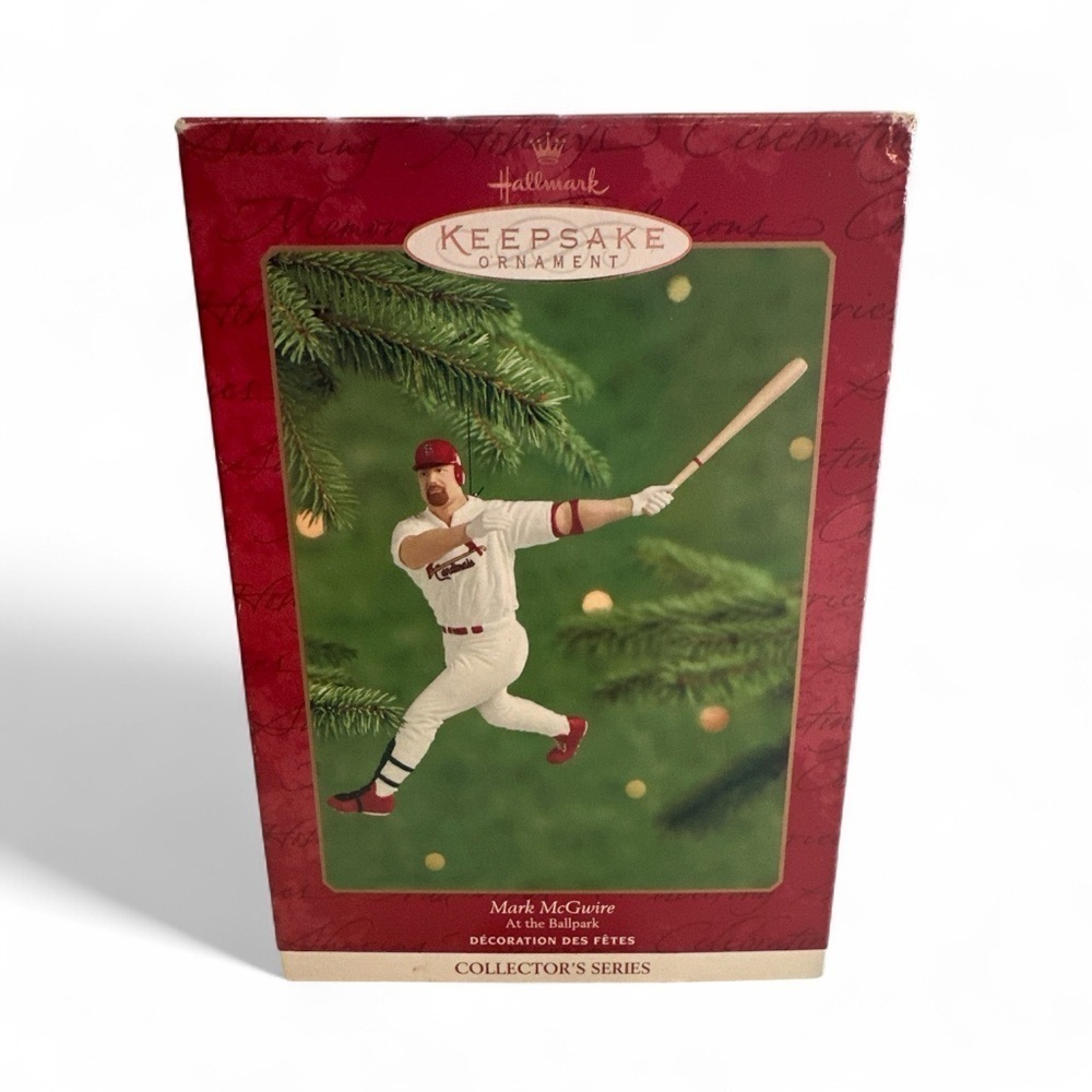 Hallmark Keepsake Ornament 2000 Mark McGwire At The Ballpark Collector's Series